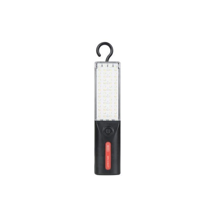 XO YH17 Linterna LED con Iman y Gancho - Carga Solar - Color Negro