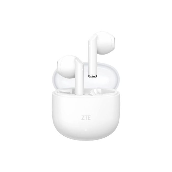 ZTE Buds 2 Auriculares True Wireless - Bluetooth 5.3 - 25h Autonomia - Resistencia IPX4 - Color Blanco