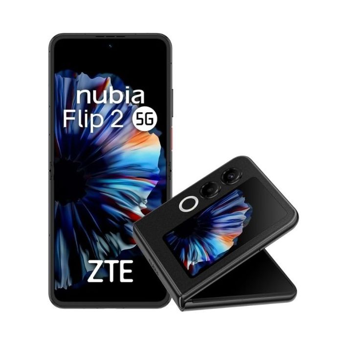 ZTE Nubia Flip 2 5G Smartphone Plegable Pantalla 6,9" - 8+12Gb RAM - 256 GB - Camara 50 MP - 120 Hz - Color Negro