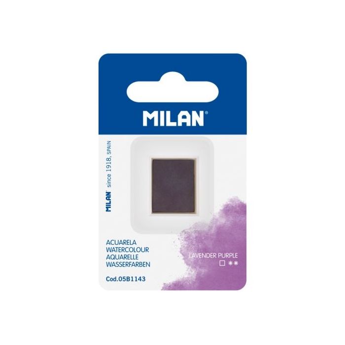 Milan Art Acuarela de Recambio - Medio Godet - Color Violeta