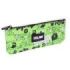 Milan Tandem 2 Estuche Portatodo Plano - Compacto - Cierre de Cremallera - 23x9x1.5cm - Color Verde