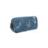Milan Lava Estuche Portatodo - Cremallera - 3 Compartimentos - 22x11x6.5cm - Color Azul