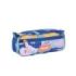 Milan Blue Odyssey Estuche Portatodo - Rectangular - 2 Cremalleras - 21x8.5x6.1cm - Multicolor