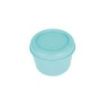 Milan 460 Since 1918 Fiambrera Hermetica Redonda de 0.25L - Libre de BPA - Tapa de Rosca - Apto para Microondas, Lavavajillas y Congelador - 10x7cm - Color Menta