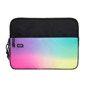 Milan Sunset Funda para Portatiles hasta 13" - Cierre de Cremallera con Tirador - Bolsillo Delantero - 34.5x26x2.5cm - Multicolor