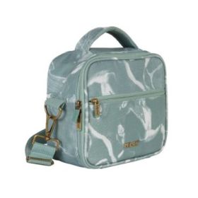 Milan Lava Bolsa Isotermica Porta Alimentos de 3.5L - Incluye 3 Recipientes - 23x20x11cm - Color Verde