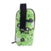 Milan Tandem 2 Pack de 4 Estuches con Goma de Borrar - Sacapuntas - Lapiz - 3 Boligrafos - Regla - 12 Lapices de Colores - 12 Rotuladores
 - Color Verde