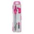 Milan Acid Compas Universal - Incluye Adaptador y Minas de Recambio - Color Rosa