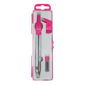 Milan Acid Compas Universal - Incluye Adaptador y Minas de Recambio - Color Rosa