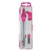 Milan Acid Compas Universal - Incluye Adaptador y Minas de Recambio - Color Rosa