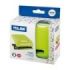 Milan Acid Taladro Perforador - Incluye Guia de Plastico - hasta 15 Hojas - Bloqueo de Seguridad - Facil Vaciado - Color Amarillo