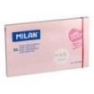 Milan Bloc de 90 Notas Super Adhesivas - Removibles - Mayor Permanencia - 76mm x 127mm - Color Rosa Pastel