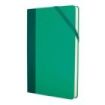 Milan Paperbook Colours Libreta Mediana - Papel Liso - 208 Hojas de 80g - Cierre Elastico - Color Verde