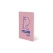 Milan 460 Since 1918 Libreta A5 Grapada - Papel a Lineas - 24 Hojas de 95g - Color Rosa
