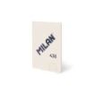 Milan 430 Libreta Encolada Formato A5 Pautado 1 Linea 7mm - 48 Hojas de 95 gr/m2 - Microperforado - Tapa Blanda - Color Beige