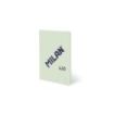 Milan 430 Libreta Encolada Formato A6 Hojas Blancas - 48 Hojas de 95 gr/m2 - Microperforado - Tapa Blanda - Color Verde