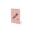 Milan 430 Libreta Encolada Formato A6 Hojas Blancas - 48 Hojas de 95 gr/m2 - Microperforado - Tapa Blanda - Color Rosa