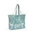 Milan Coleccion Lava Bolso Shopper 18.5L - Gran Capacidad - Cierre de Cremallera - Tamaño 52x36x3cm - Color Verde