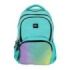 Milan Sunset Mochila Escolar 25L - Bolsillos Laterales de Malla - Compartimento Interior para Portatil - 4 Cremalleras - 46.5x30x17cm - Color Verde