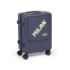 Milan Coleccion 430 Maleta de Cabina Rigida - 4 Ruedas Dobles 360º - Cierre con Combinacion de 3 Digitos - Apertura Independiente del Compartimento Principal y el Frontal - Medidas 55x40x23cm - Color Azul