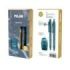 Milan Lava Pack de Boligrafo + Portaminas 0.5mm + Afilaborra - Caja de Regalo - Color Azul