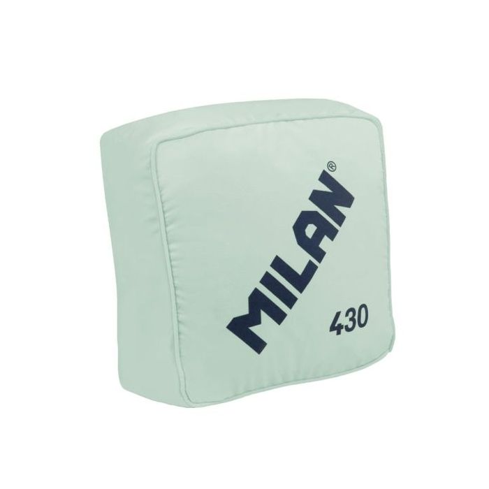 Milan Coleccion 430 Cojin con Forma y Color de la Goma de borrar Milan 430 - Medidas 35x35x16cm - Color Verde