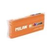 Milan Barra de Plastilina de 150gr - Base de Almidon de Maiz - Sin Gluten - Mezclables - Color Naranja
