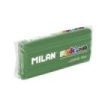 Milan Barra de Plastilina de 150gr - Base de Almidon de Maiz - Sin Gluten - Mezclables - Color Verde