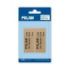 Milan Master Gum Pack de 2 Gomas para Bellas Artes - Miga de Pan - Caucho Sintetico - Color Marron