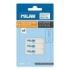 Milan Pack de 3 Gomas de Recambio para Afilaborra Stick - Color Blanco