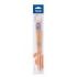 Milan 512 Pack de 3 Pinceles para Oleo - Formatos Surtidos - Incluye 1 Pincel Serie 522 Numero 8 - Color Madera Claro