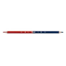 Milan Pack de 2 Lapices Bicolores - Color Rojo y Azul