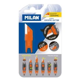 Milan Stick Recambio para Cuter - Hoja Ceramica - Color Blanco