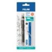 Milan Portaminas Profesional 5.2mm - Incluye 6 Minas de Recambio - Dureza B - Color Negro