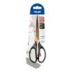 Milan Copper Tijeras de Oficina de 17cm - Mango Ergonomico - Hoja de Acero Inoxidable - Recubrimiento de Titanio - Color Negro