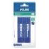 Milan Pack de 2 Barras de Pegamento 21 g - Multiusos - Multisuperficies - Sin Disolventes - Uso Escolar - Color Azul