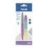 Milan Compact Sunset Pack de 1 Boligrafo Azul + 1 Portaminas 0.7mm - Colores Surtidos