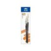 Milan 501 Pack de 3 Pinceles Planos - Formatos Surtidos - Color Negro