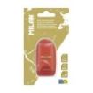 Milan Lava Capsule Afilaborra - Sacapuntas y Goma de Borrar - Cuchilla de Acero de Seguridad - Colores Surtidos Aleatorios