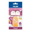 Milan Capsule Roller Afilaborra - 2 Gomas de Recambio - Cuchilla de Acero de Seguridad - Color Rosa