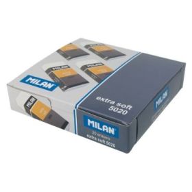 Milan Soft 5020 Gomas de Borrar para Bellas Artes - Envueltas Individualmente - Color Blanco