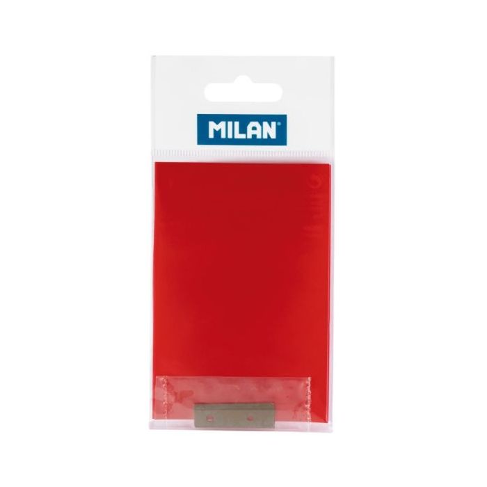 Milan Pack de 2 Cuchillas de Recambio para Sacapuntas Electrico - Compatibles con Los Modelos Bwm10375 y Bwm10149 - Color Gris