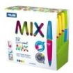 Milan Capsule Mix Expositor con 32 Portaminas 0.7mm - Dureza 2B - Colores Surtidos
