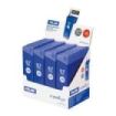 Milan Expositor con 24 Cajas de 12 Minas 0.7mm - Dureza HB - Color Azul