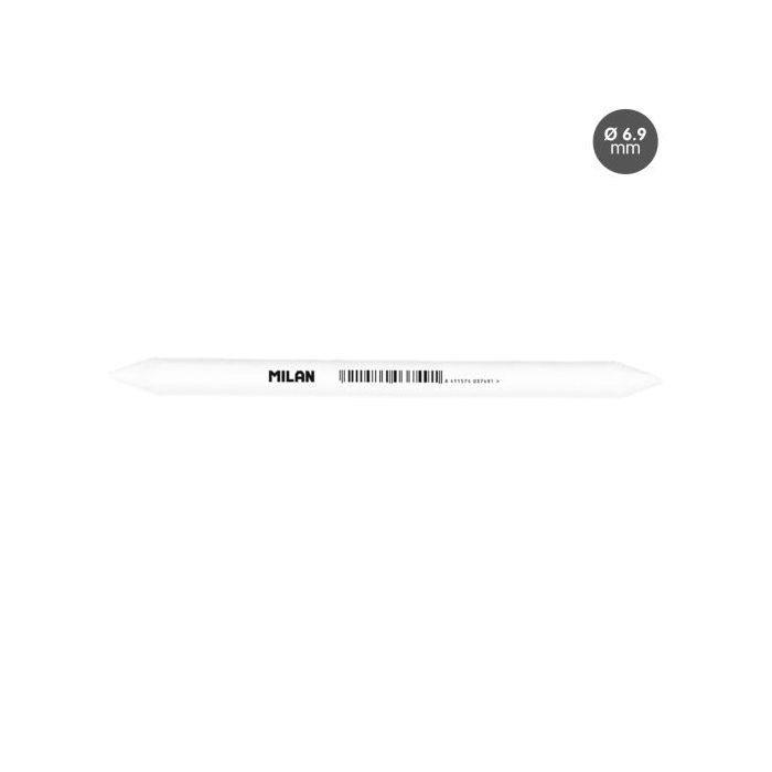 Milan Difuminos - Diametro de 6.9mm - Recomendado para Bellas Artes - Color Blanco
