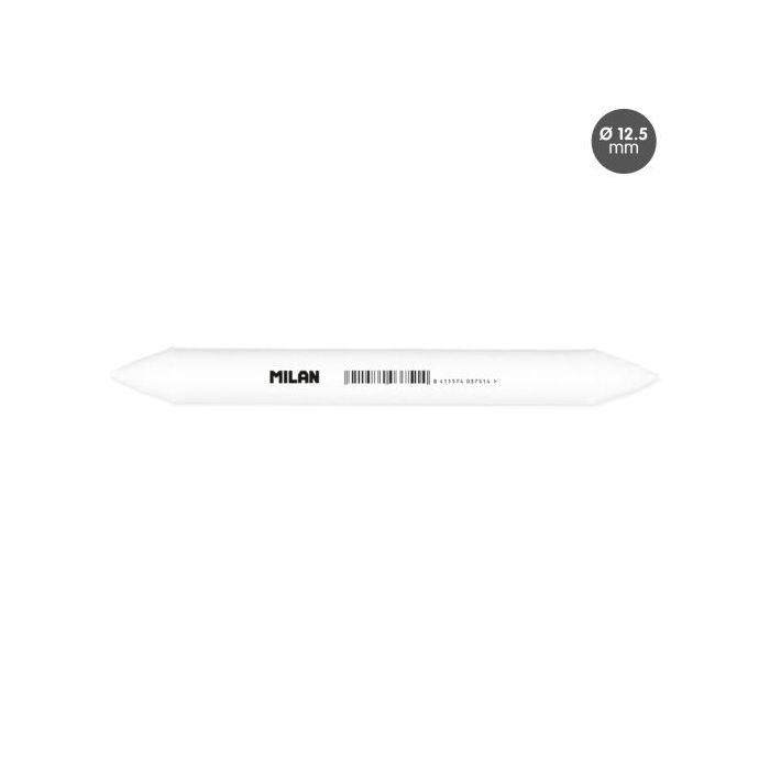 Milan Difuminos - Diametro de 12.5mm - Recomendado para Bellas Artes - Color Blanco