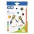 Milan Pack de 18 Lapices de Colores - Triangulares - Colores Surtidos