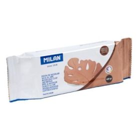 Milan Pasta para Modelar - Seca al Aire - 400g - Facil de Moldear - Color Terracota
