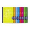 Lamela Pack de 10 Libretas Grapadas con 50 Hojas de 90g/m2 con Margen - Formato A4 - Pauta Cuadrovia de 2.5mm - Cubierta de Cartoncillo Plastificado - Papel Offset Blanco Extra - Colores Surtidos