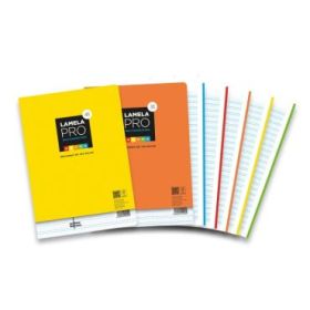Lamela Pro Recambio Multitarea de 100 Hojas de 90g/m2 - Formato A4 - Pauta Cuadrovia de 4mm - Papel Offset Blanco Extra - Certificacion PEFC